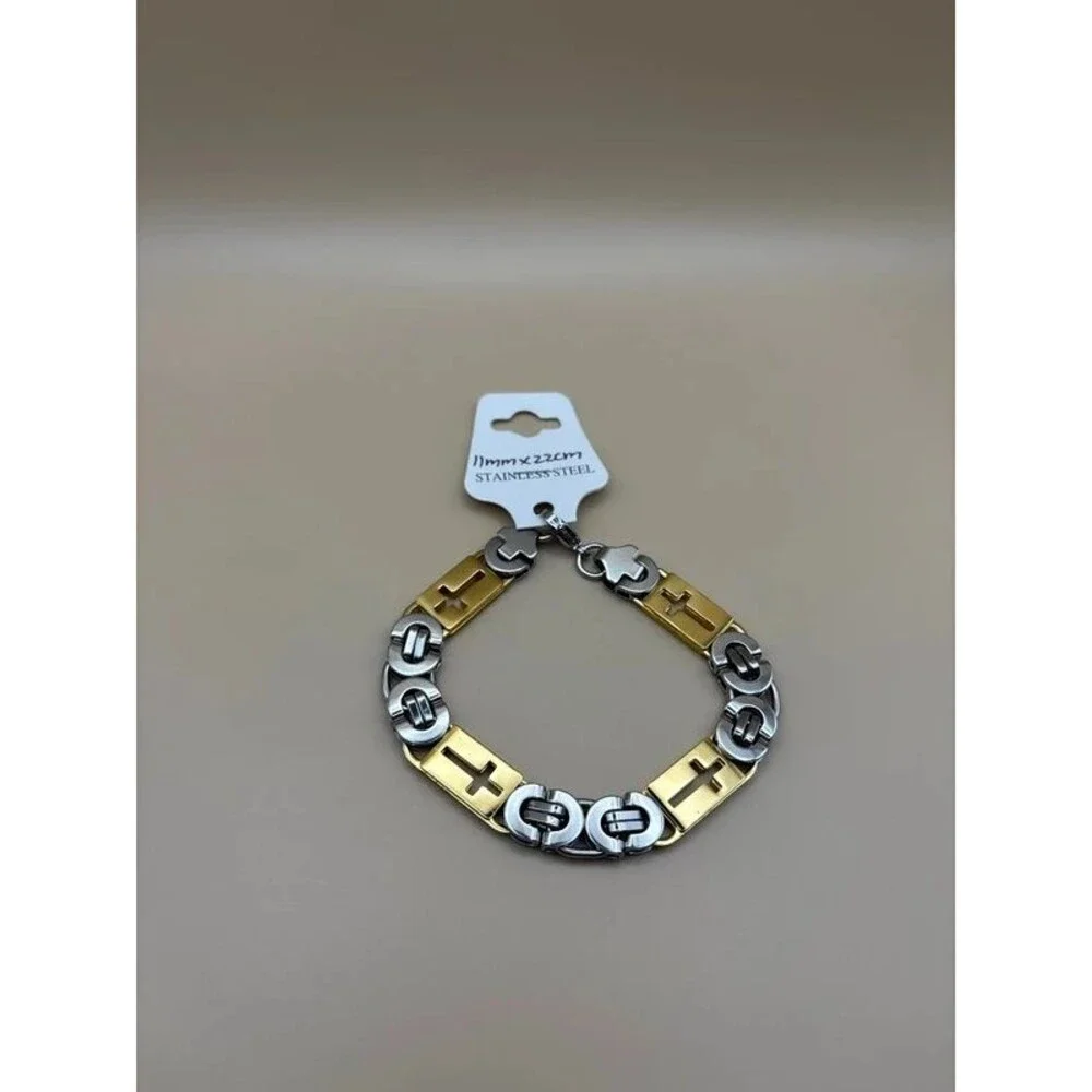 Men’s stainless steel bracelet